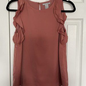 Ruffle Sleeve Tank